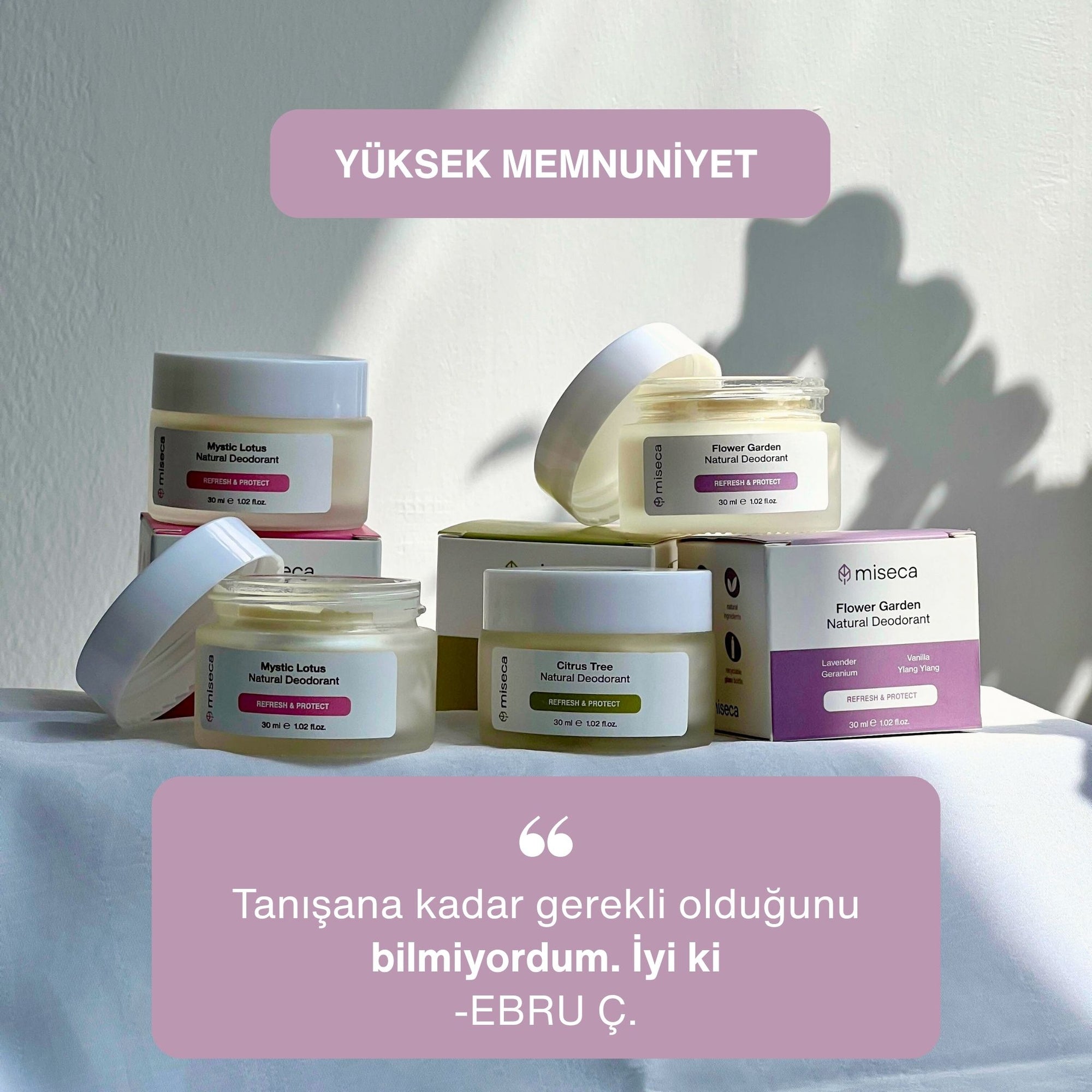 Flower Garden Doğal Krem Deodorant 30 ml