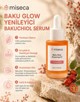 Baku Glow Bitkisel Retinol Alternatifi Yenileyici Bakuchiol Serum 30 ml