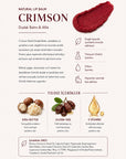 Crimson Nemlendirici ve Besleyici Renkli Dudak Balmı 10 ml