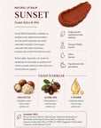 Sunset Nemlendirici ve Besleyici Renkli Dudak Balmı 10 ml