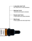 L-Ascorbic Acid 12% Saf C Vitamini Antioksidan Serum 10 ml