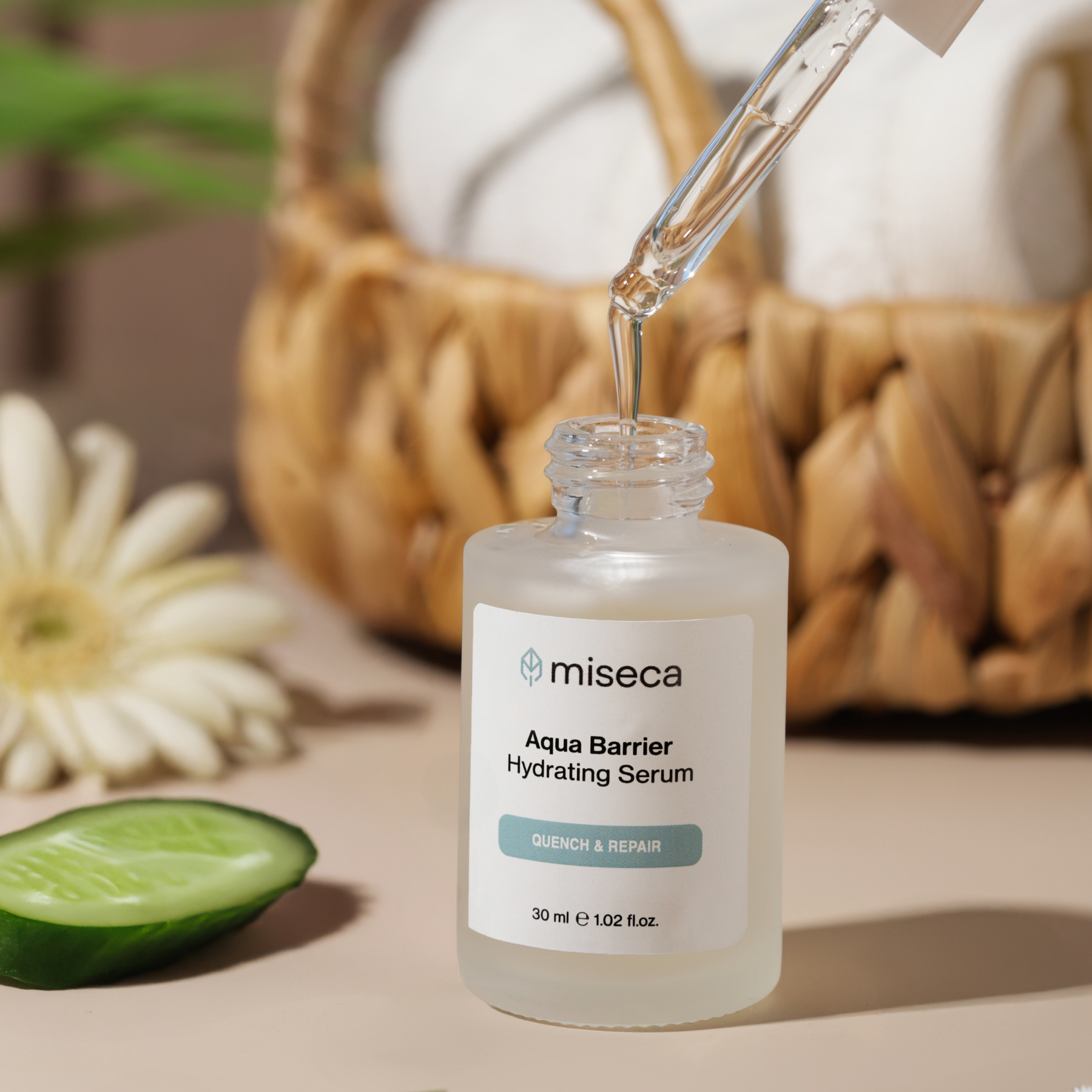 Aqua Barrier Nemlendirici ve Onarıcı Hyaluronic Acid Serum 30 ml - miseca