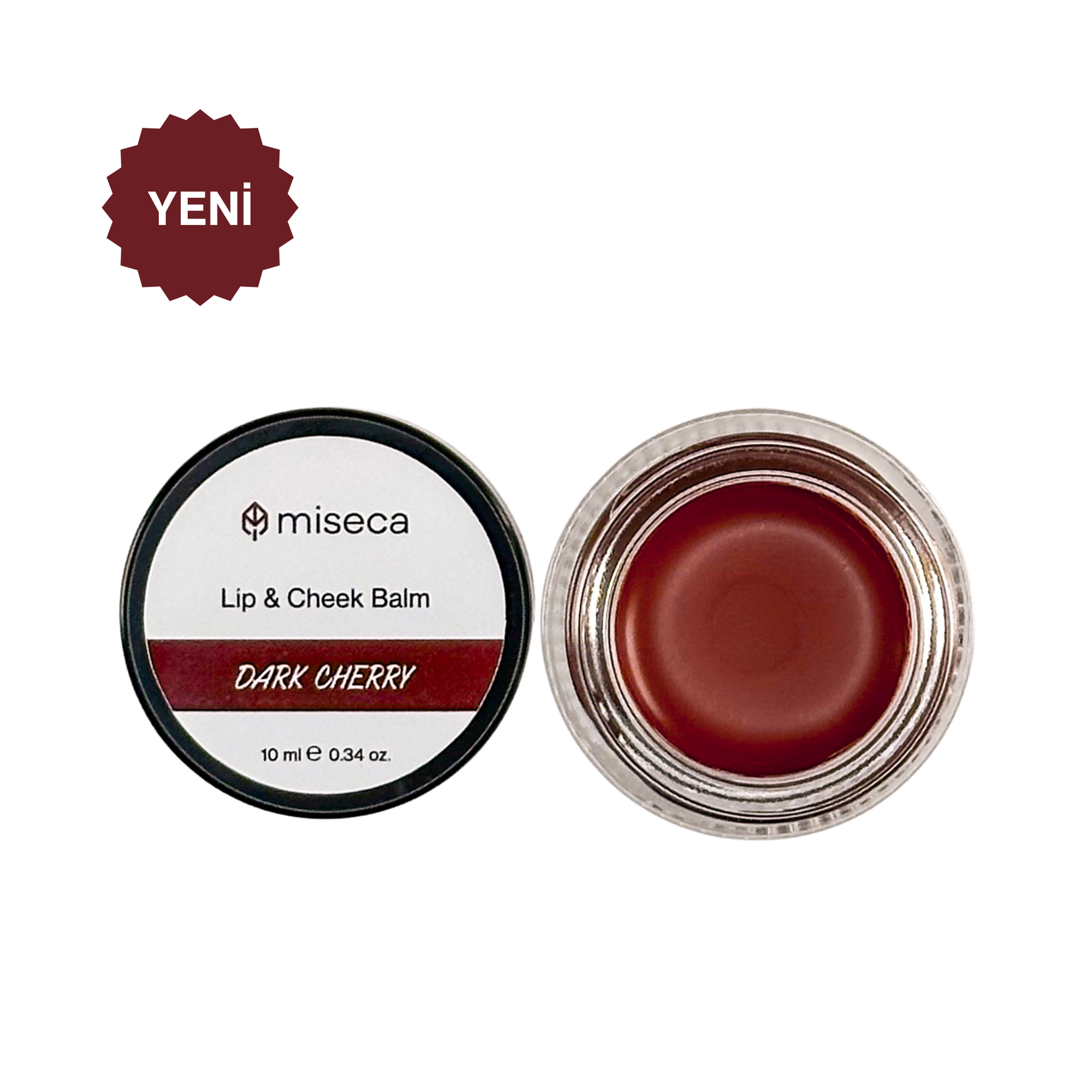 Dark Cherry Dudak Balmı ve Allık 10 ml - miseca