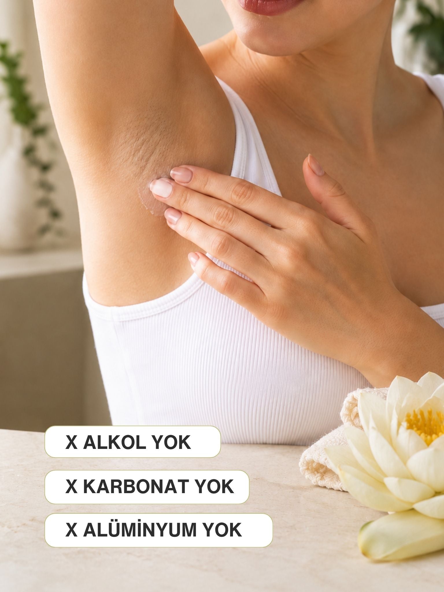 Üçlü Doğal Deodorant Seti | Flower  - Citrus - Lotus