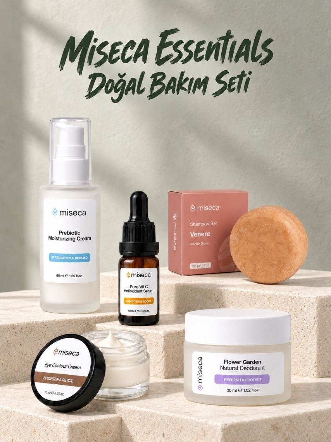 Miseca Essentials En Sevilen Doğal Bakım Ürünleri Seti