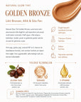 Natural Glow Tint Likit Bronzer Allık Göz Farı Golden Bronze 5 ml