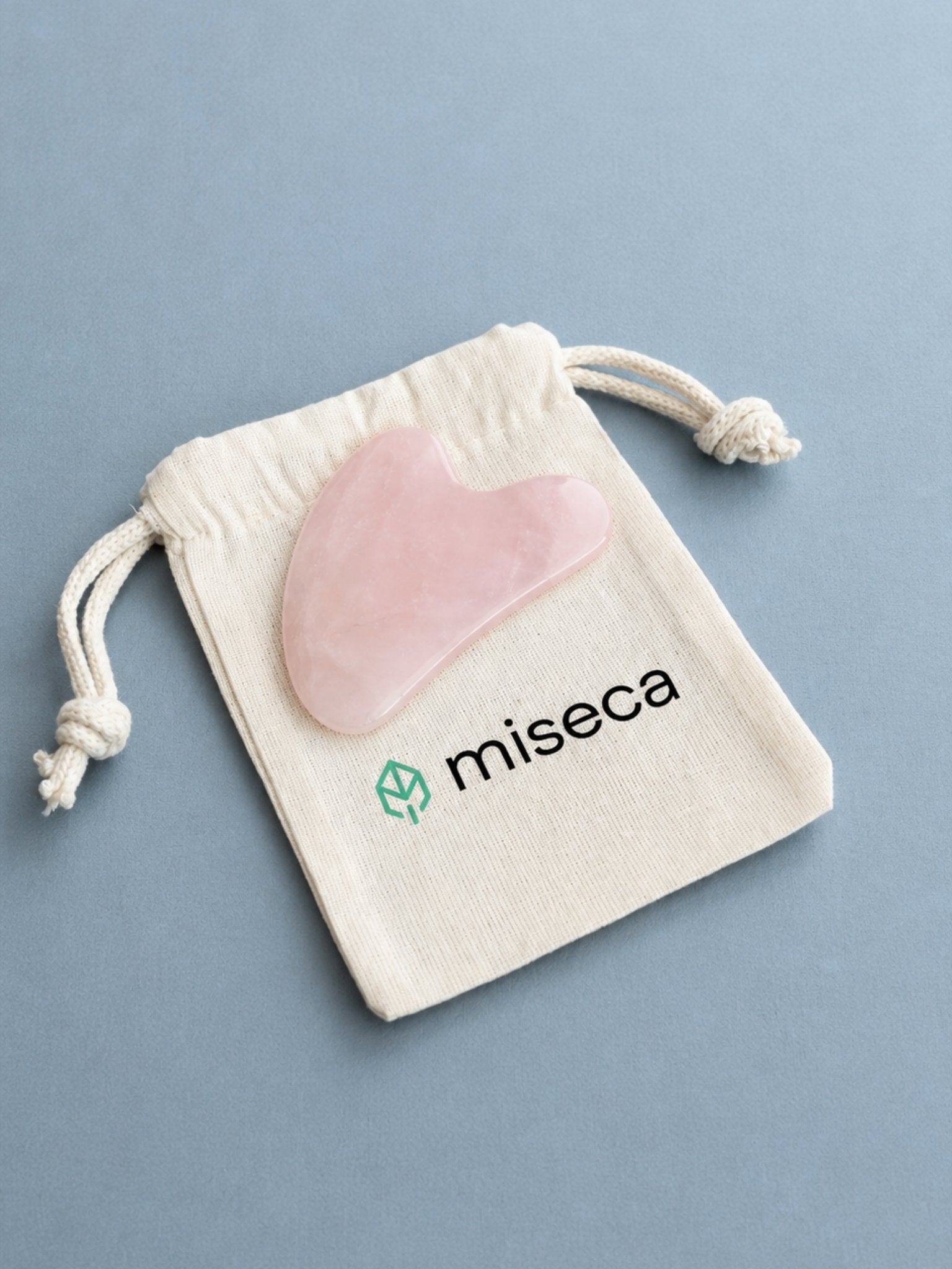 Rose Quartz Gua Sha Massage Stone