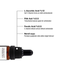 L-Ascorbic Acid 12% Saf C Vitamini Antioksidan Serum 10 ml - miseca