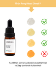 L-Ascorbic Acid 12% Saf C Vitamini Antioksidan Serum 10 ml - miseca