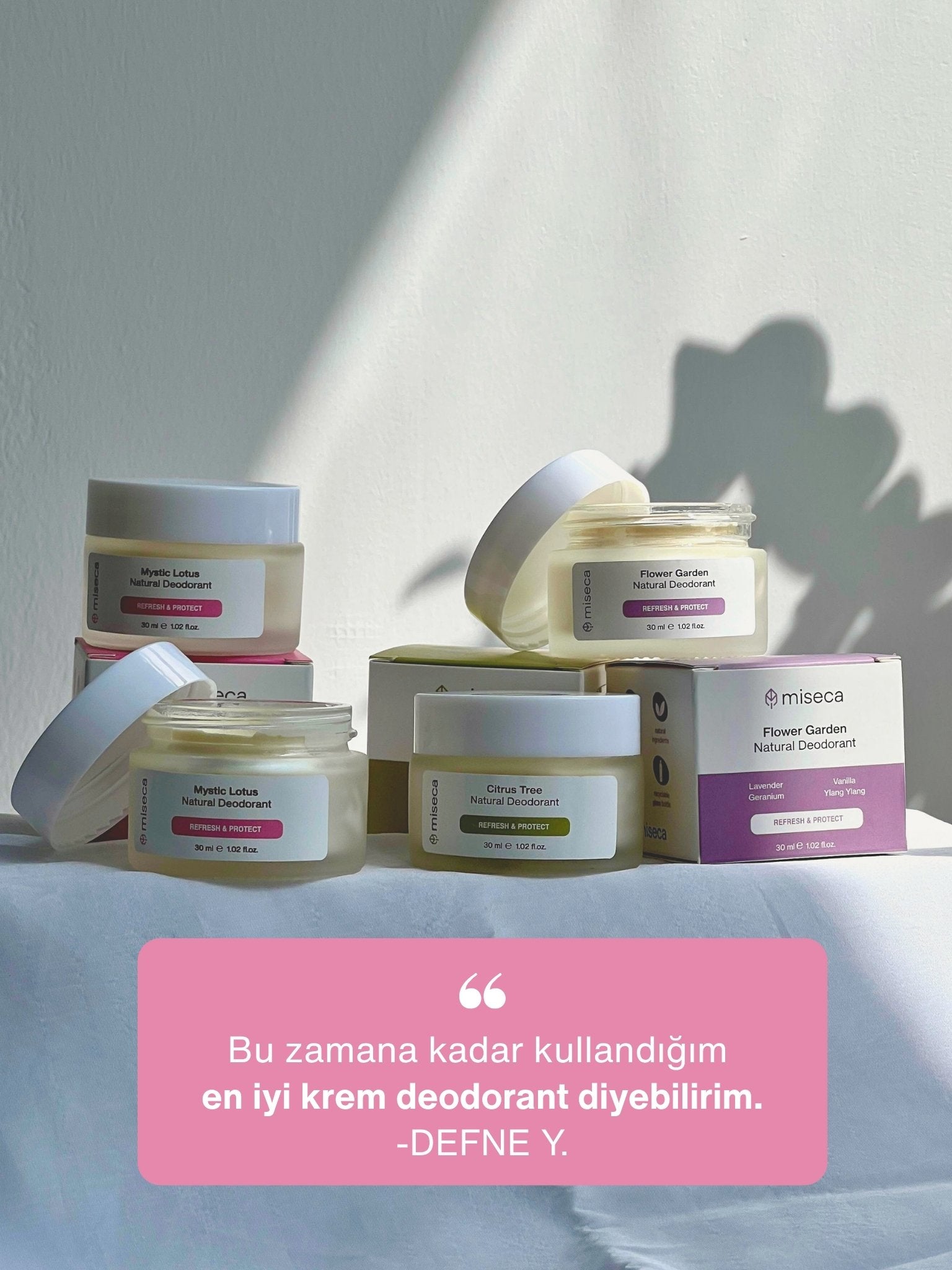 Mystic Lotus Doğal Krem Deodorant 30 ml