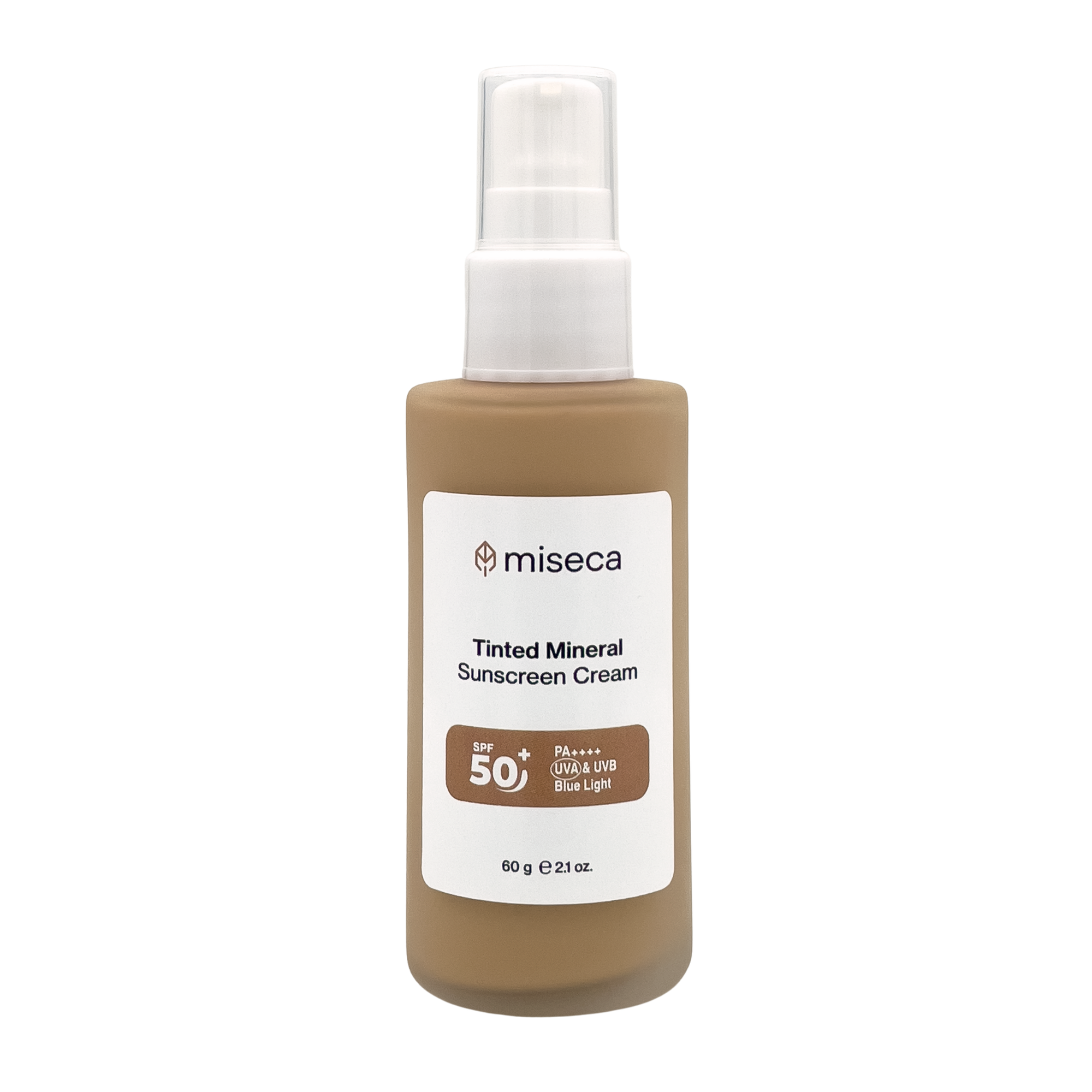 Renkli Mineral Güneş Kremi Spf 50+ Çok Yüksek Koruma 60 G - miseca