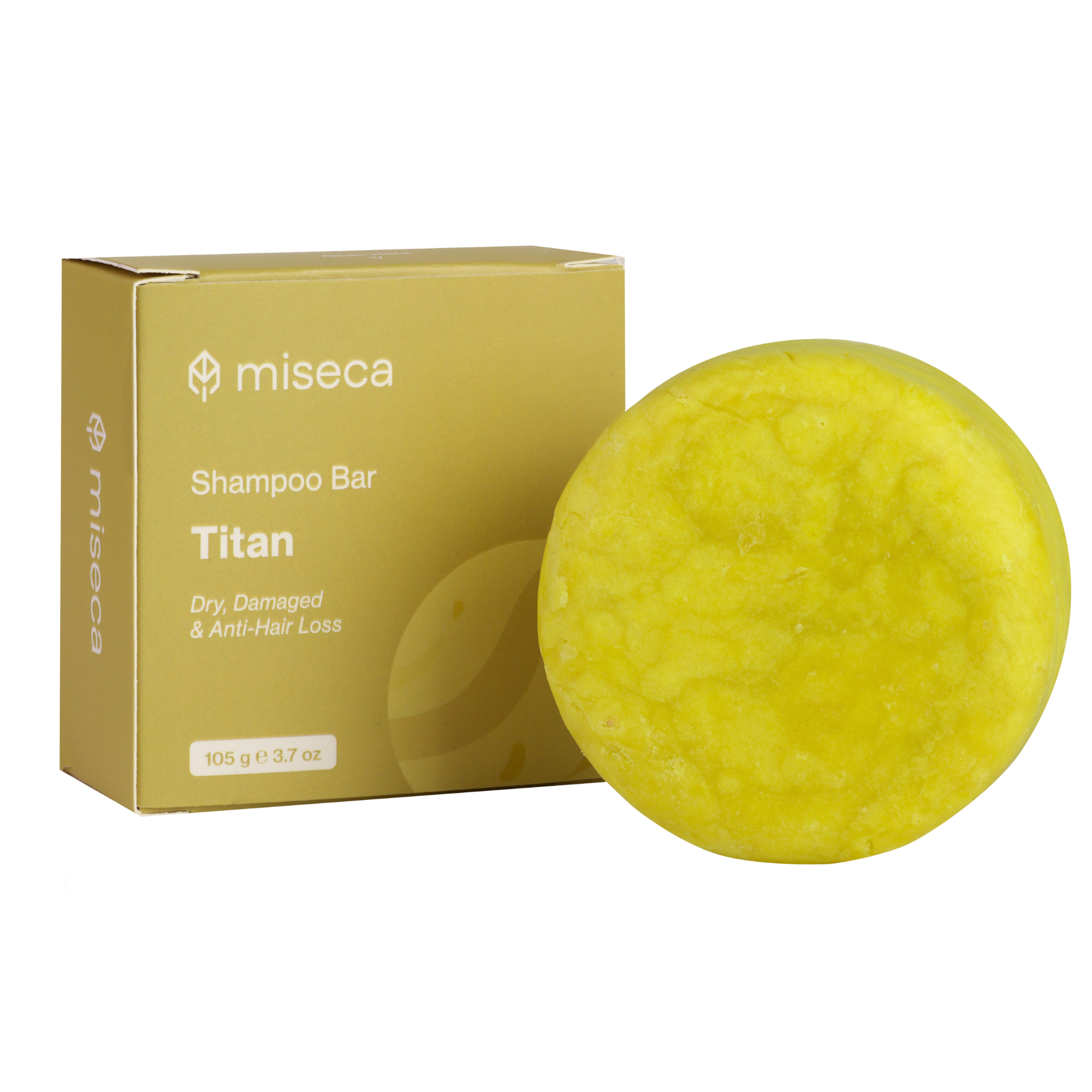 Titan Kuru ve Yıpranmış Saçlar Onarıcı Katı Şampuan 105 g - miseca