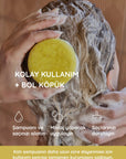 Titan Kuru ve Yıpranmış Saçlar Onarıcı Katı Şampuan 105 g
