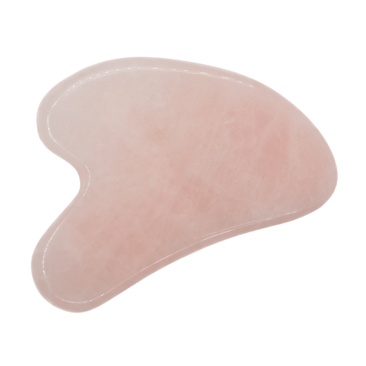 Pembe Kuvars Gua Sha Masaj Taşı - miseca