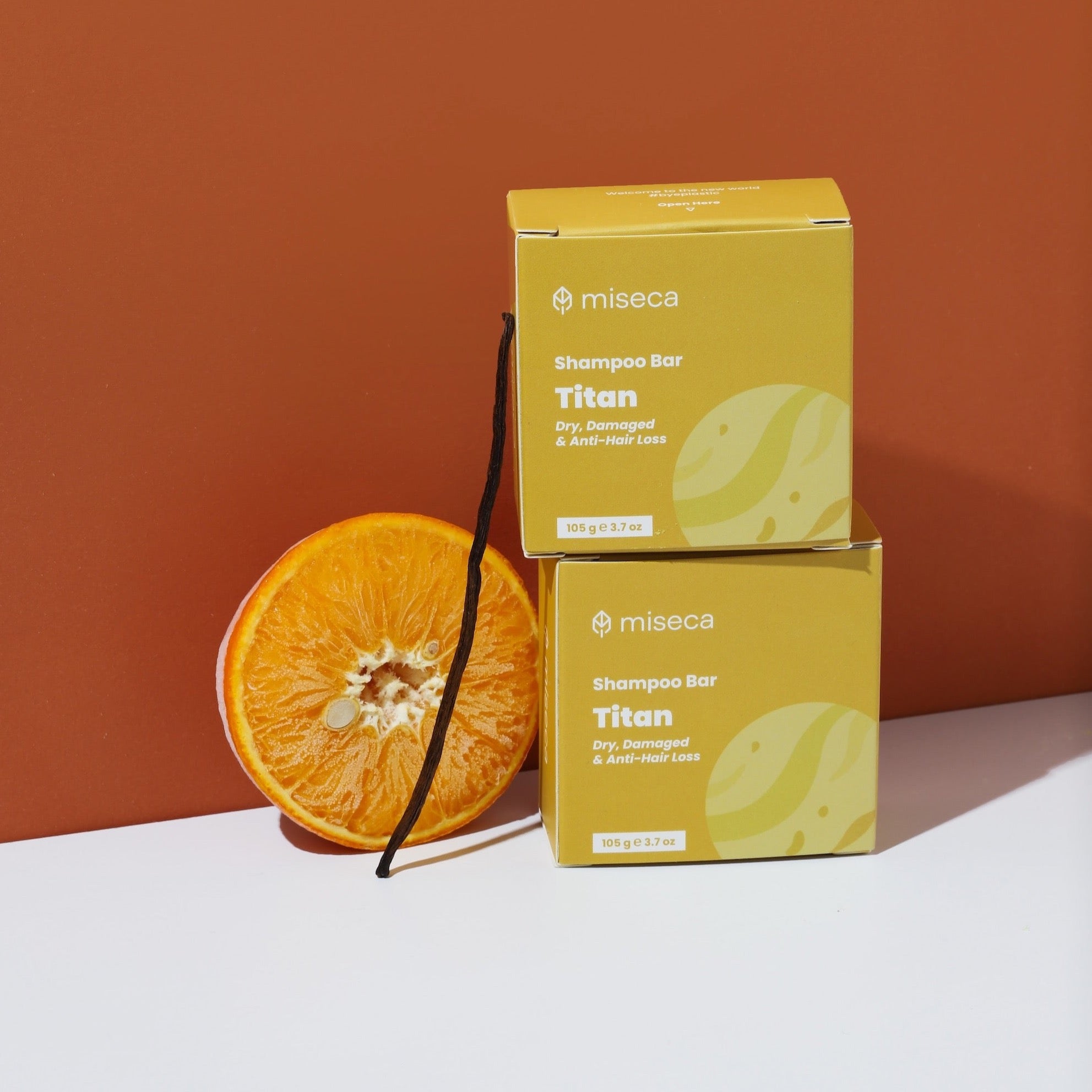 Titan Kuru ve Yıpranmış Saçlar Onarıcı Katı Şampuan 105 g - miseca